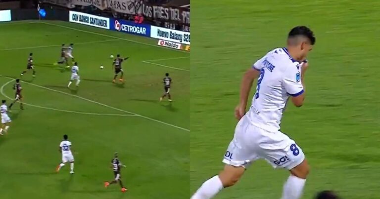 Video: las dos pelotas en cancha y el golazo de Robertone