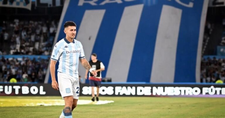 Rojas en Racing reveló la reacción de su mamá cuando le confirmó el llamado de la Selección