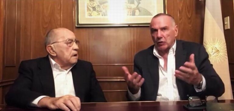 Senador Noel Breard durante una entrevista en el programa Corrientes de Pensamiento.