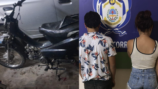 Efectivos policiales realizando un procedimiento de tránsito en una ruta de Corrientes (imagen ilustrativa).