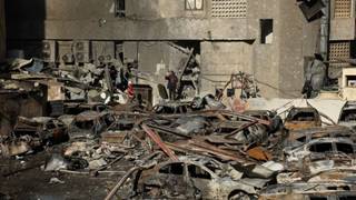 El vicepresidente estadounidense JD Vance y diplomáticos durante reuniones de paz.