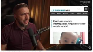 Fiscal Carlos Schaefer presenta documentación en los tribunales de Goya.