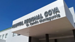 Mapa de la provincia de Corrientes con iconos representando noticias de sociedad, medio ambiente y deportes