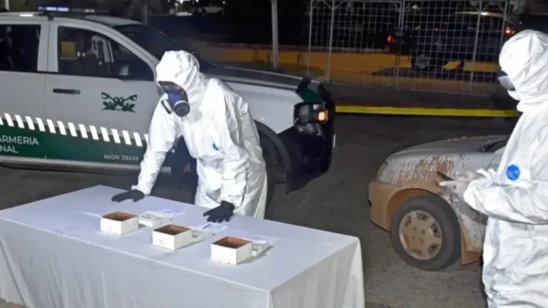 Ampollas de fentanilo secuestradas por Gendarmería Nacional en Corrientes