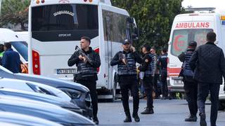 Zona del distrito financiero de Estambul donde ocurrió el tiroteo frente al consulado