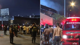 Exterior del Estadio Alejandro Villanueva de Alianza Lima, en Perú, donde ocurrió la tragedia.