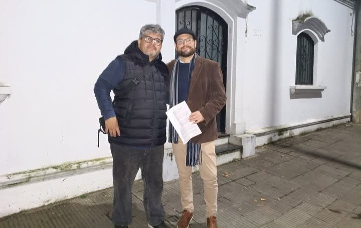 Fachada de la sede del Círculo de Periodistas Deportivos en calle Quintana 1853, Corrientes