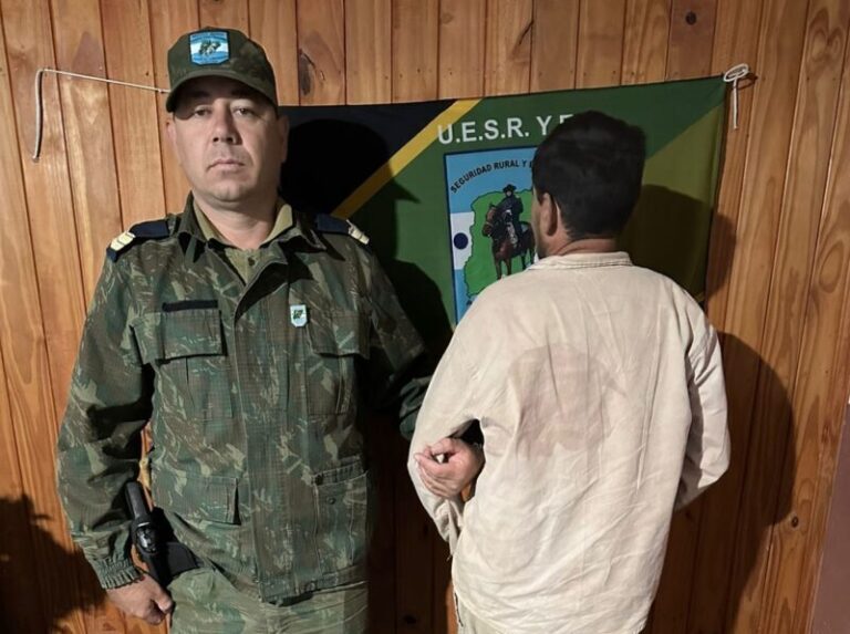 Policía Rural y Ecológica de Curuzú Cuatiá en operativo