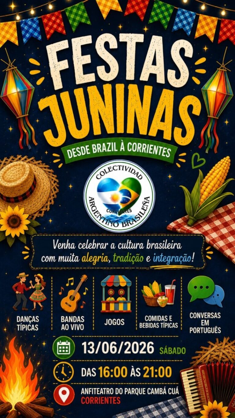 Celebración de las Festas Juninas en Corrientes