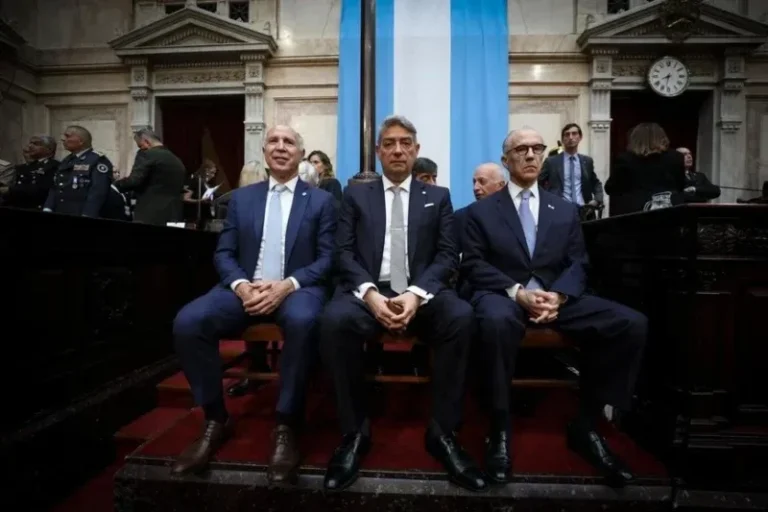Fachada de la Corte Suprema de Justicia de la Nación en Buenos Aires