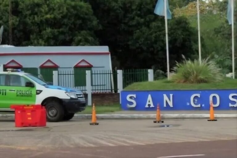 Ruta Nacional 12 a la altura de San Cosme, Corrientes