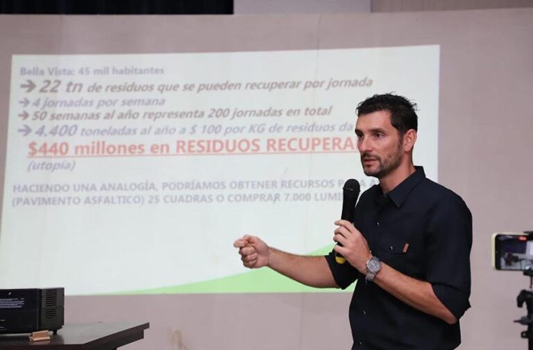 Presentación del programa Escuelas Verdes 2026 en la Escuela Cabecera N°16 Pedro Ferré de Bella Vista