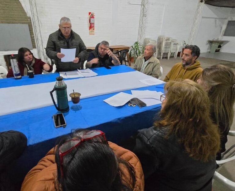 Reunión del Consejo Municipal del PJ de Goya