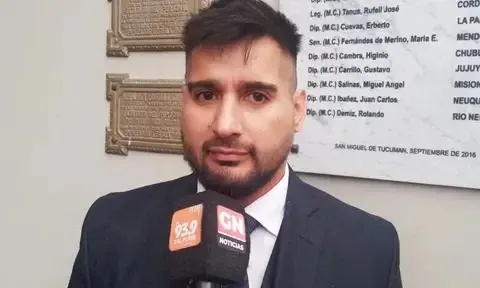 Fachada del Escuadrón 48 de Gendarmería Nacional en Corrientes donde se realiza el juicio por Loan
