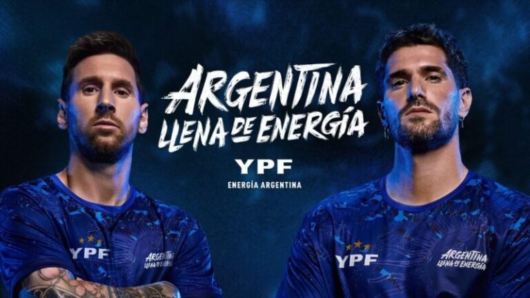 Lionel Messi en comercial de YPF para la plataforma mundialista Argentina llena de energía
