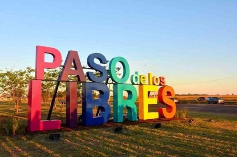 Cartel de Alerta Sofía con datos de la menor desaparecida en Paso de los Libres
