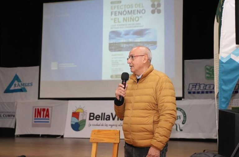 Charla sobre fenómeno del Niño en Bella Vista