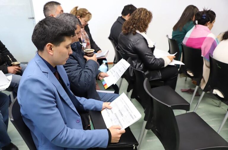 Participantes del Encuentro Municipal de Fortalecimiento de Equipos en Bella Vista