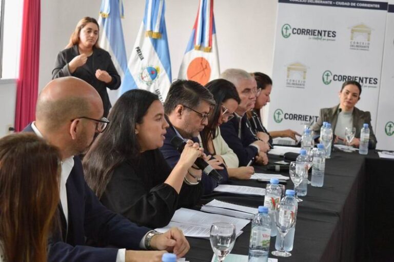 Sesión del Concejo Deliberante de Corrientes