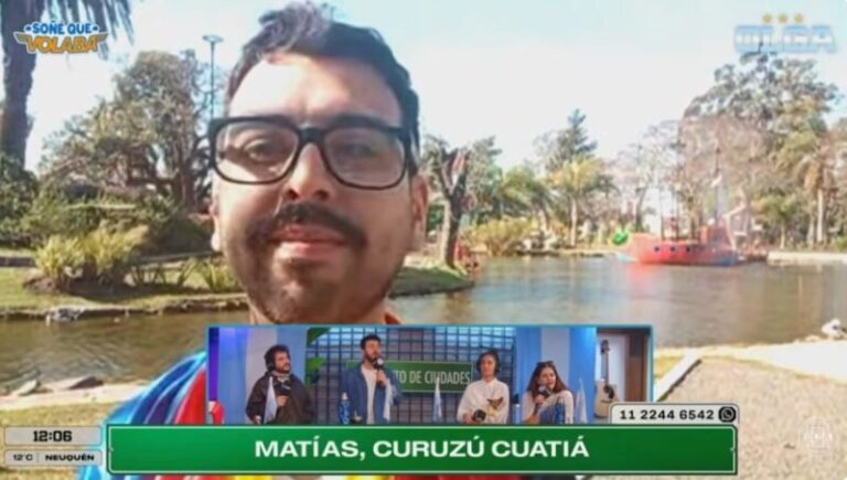 Representantes de Curuzú Cuatiá e Ituzaingó durante el Mundialito de Ciudades