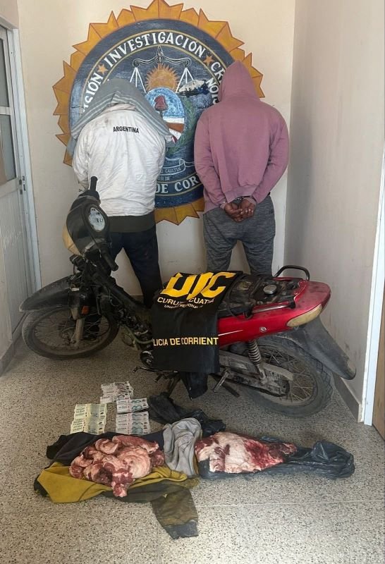 Operativo policial en zona rural de Curuzú Cuatiá