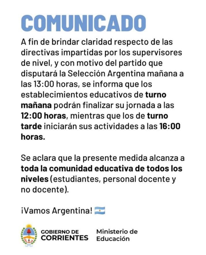 Edificio del Ministerio de Educación de Corrientes