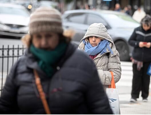Masa de aire frío polar sobre la provincia de Corrientes