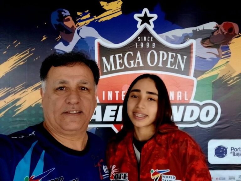 Mayra Bernal con medalla de plata en el Mega Open de Itajaí