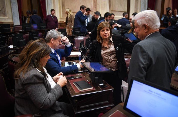 Senado de la Nación Argentina en sesión