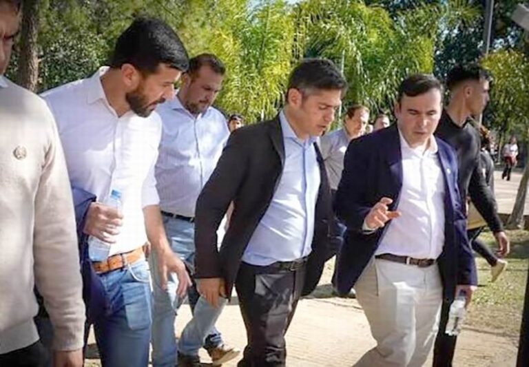 Sergio Uñac en la redacción de EL LIBERTADOR