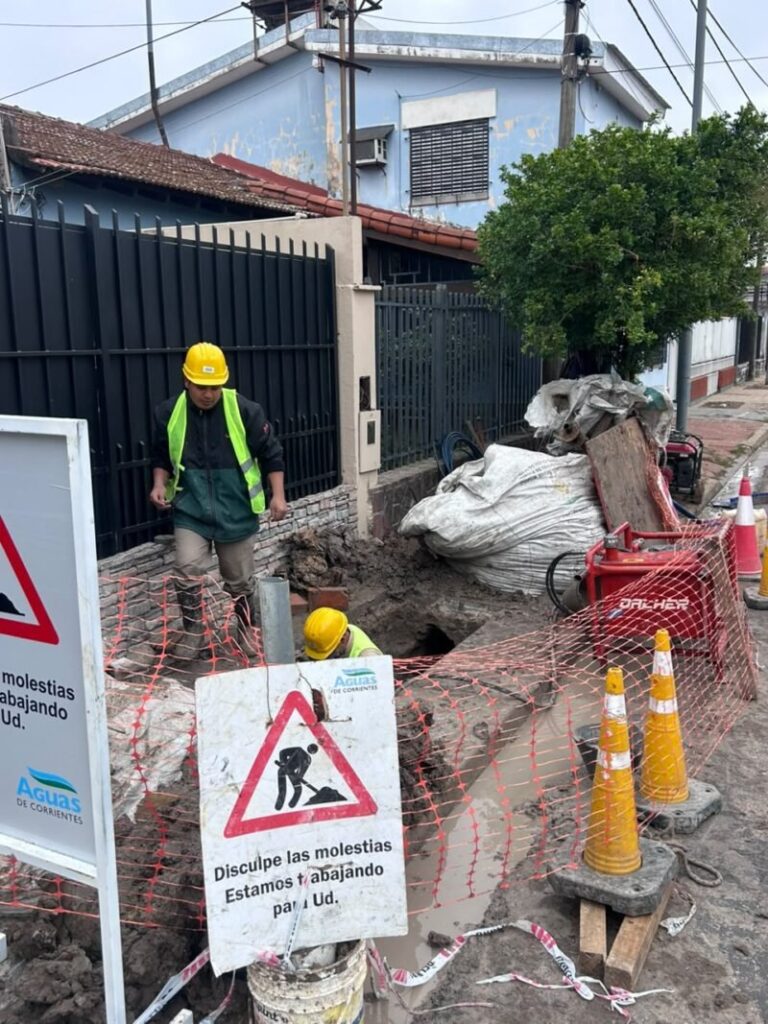 Obras de infraestructura de Aguas de Corrientes
