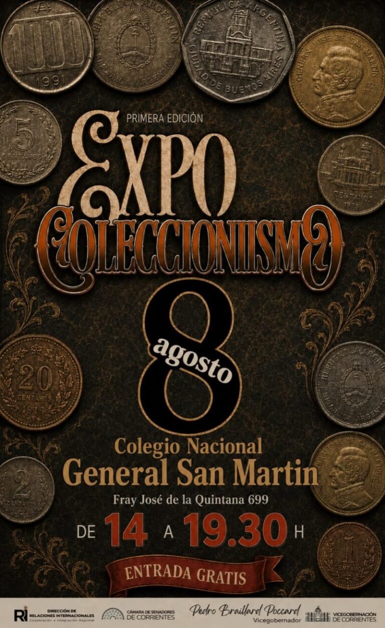 Expo Coleccionismo en Corrientes - antigüedades, monedas y estampillas