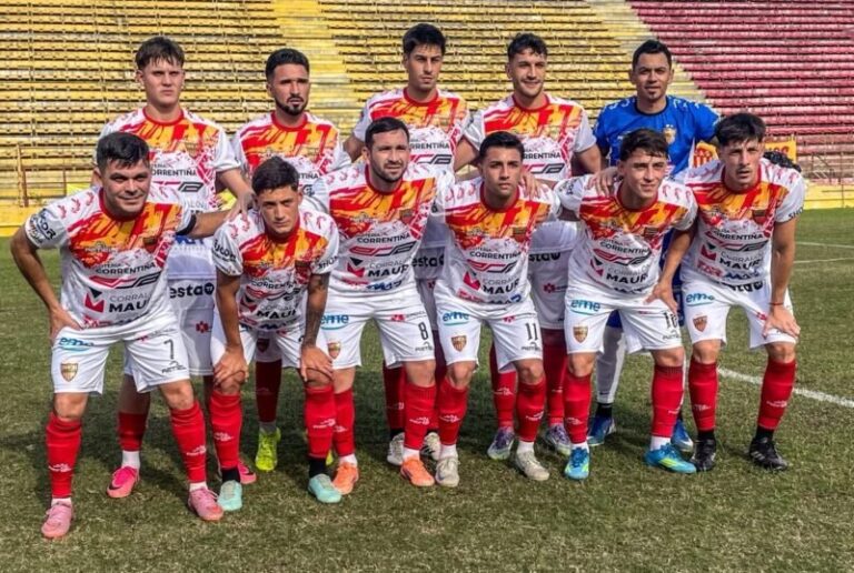 Jugadores de Boca Unidos en un partido