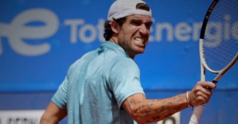 Ignacio Monzón en la final del Torneo ITF M15 en Hungría
