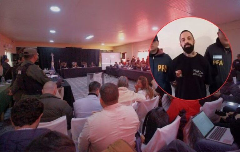 Tribunal Federal de Corrientes durante la audiencia 17 del juicio por Loan