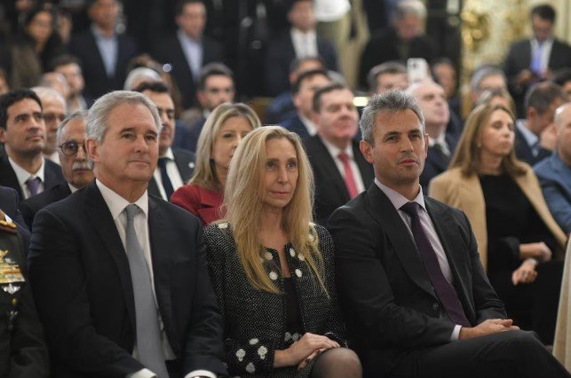 Reunión de la mesa política del Gobierno en Casa Rosada