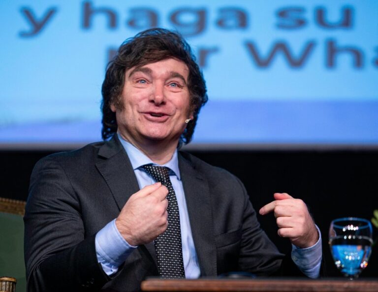 Javier Milei en una imagen de archivo