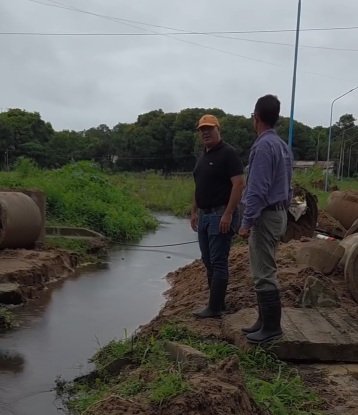 Obras hídricas en Corrientes