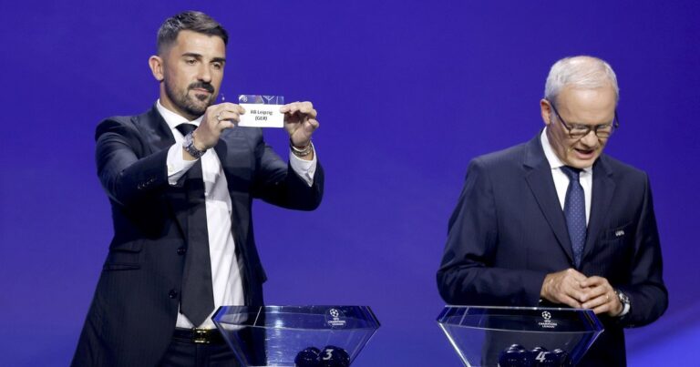Sorteo de la fase de liga de la Champions League 2026-2027 en el Grimaldi Forum de Mónaco
