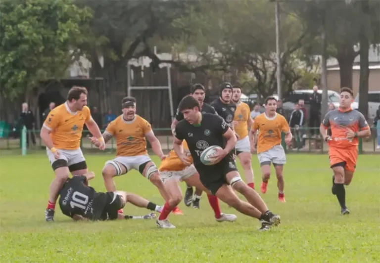 Partido de rugby entre Taraguy y CURNE en Monte Alto