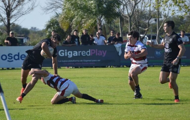 Partido de rugby en el club Taraguy RC