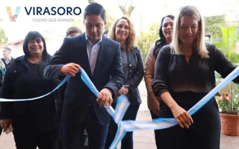 Acto de inauguración de la 7ª Feria del Libro en Gobernador Virasoro