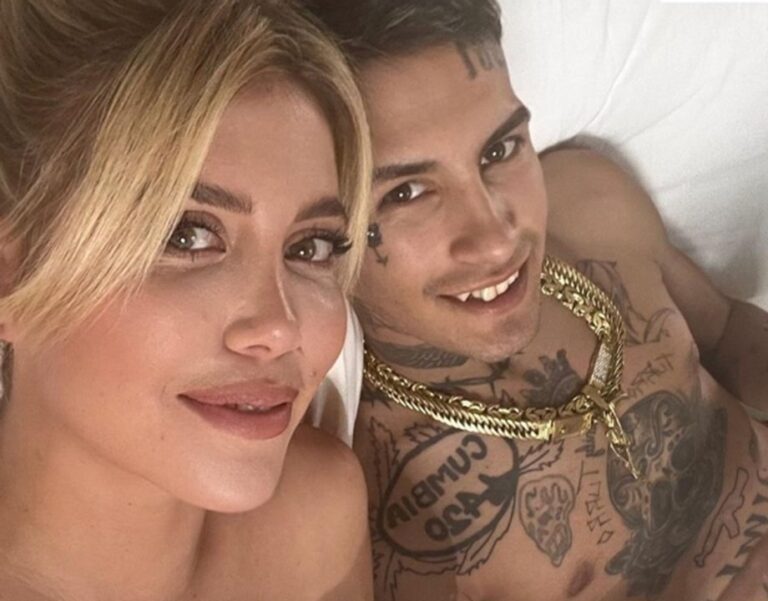 Wanda Nara y L-Gante en un barrio cerrado de General Rodríguez