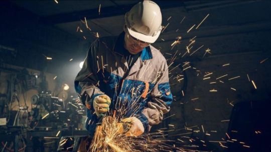 Gráfico con la evolución del Índice de Producción Industrial Manufacturero