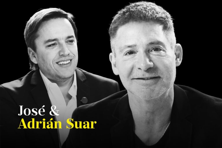 Adrián Suar en una entrevista