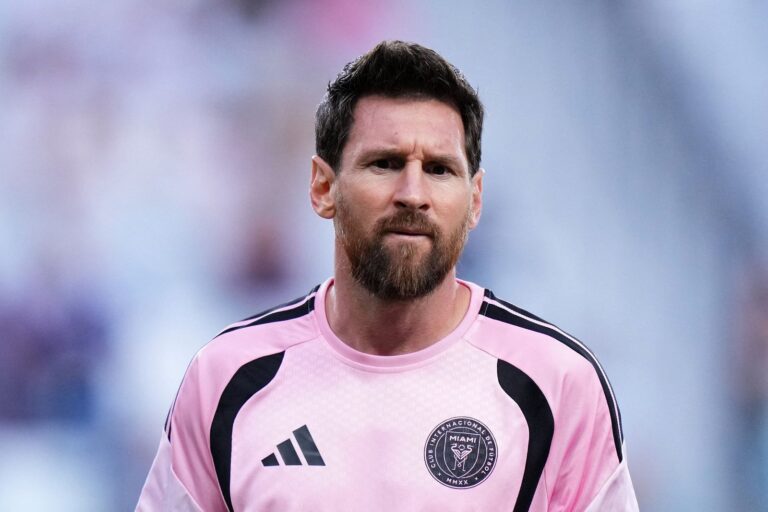 Lionel Messi durante un partido de Inter Miami
