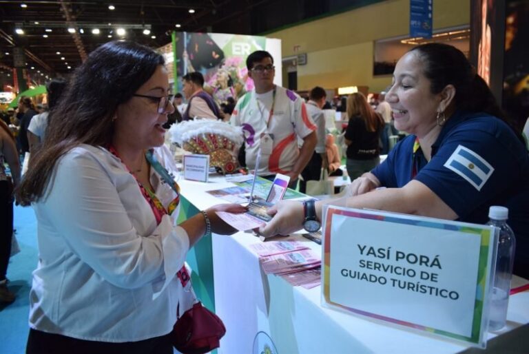 Stand de Corrientes en la Feria Internacional de Turismo de América Latina