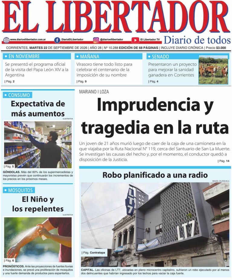 Diario Digital 22 de septiembre de 2026