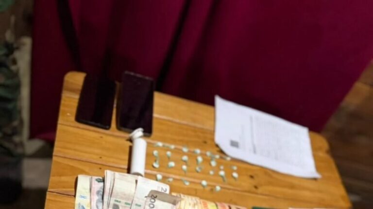 Operativo policial en Goya con detenidos y secuestro de drogas