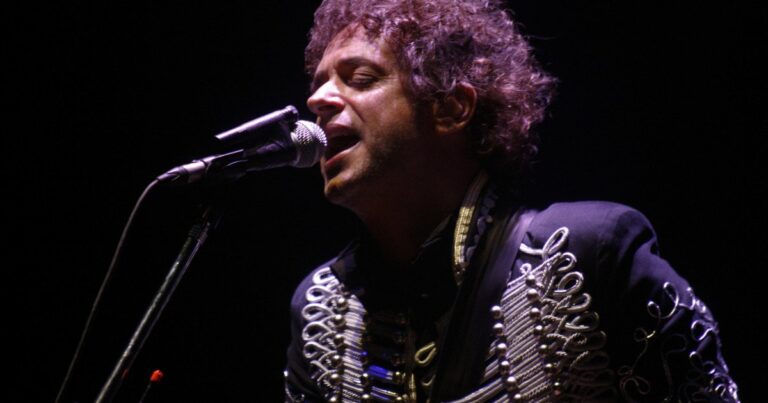 Gustavo Cerati en su último concierto en Caracas, 2010